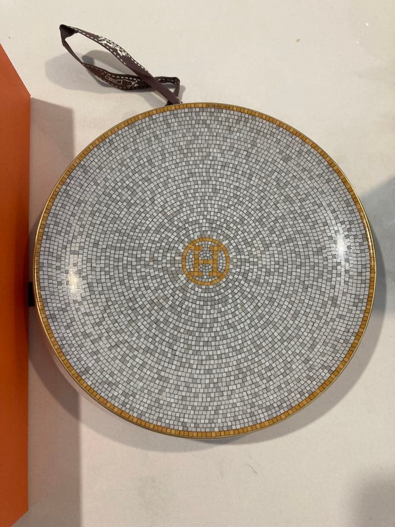 エルメス　HERMES ヴァンキャトル　ゴールド16cm パンプレート2枚セット