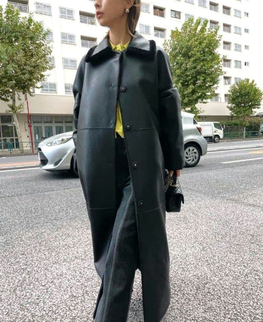 ジャケット・アウター Ameri VINTAGE many way fake boa coat