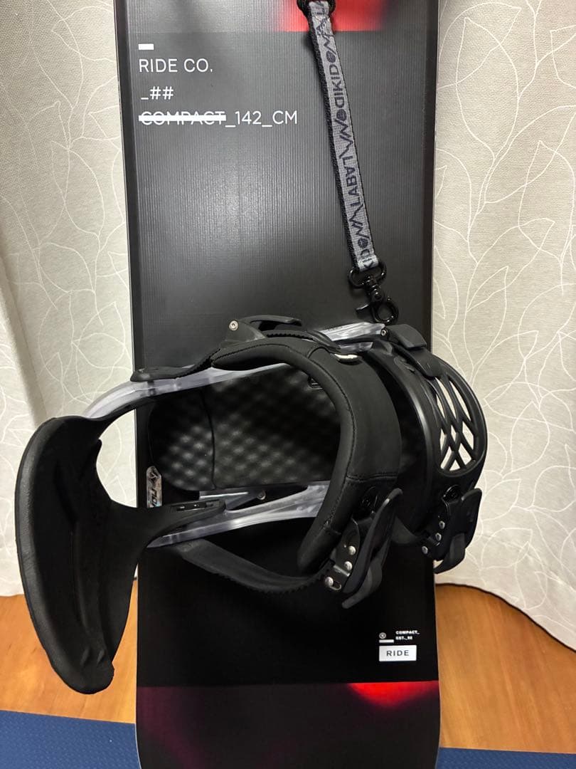 美品！RIDE スノーボード 3点セット レディース 142 ブーツ24.5cm
