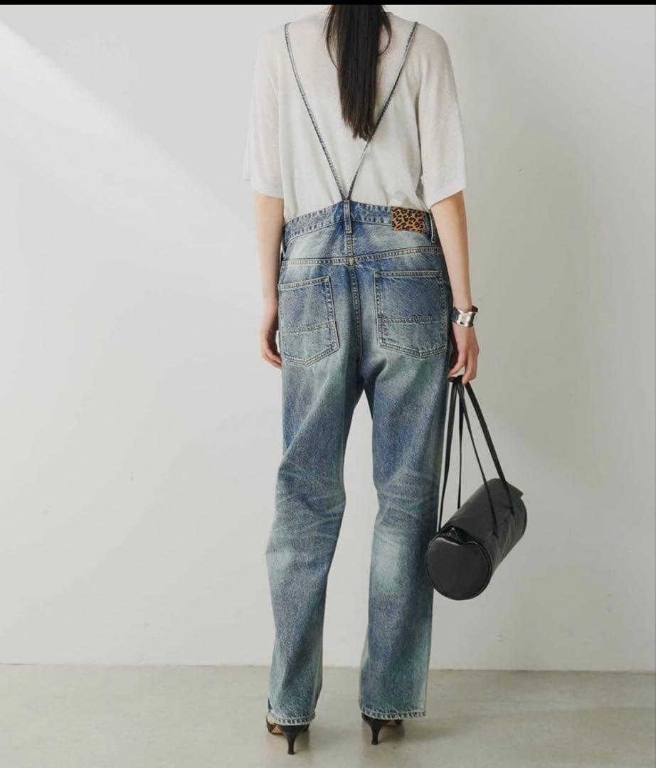 サロペット・オーバーオール・オールインワン Whim Gazette DENIM ALL IN ONE FREE