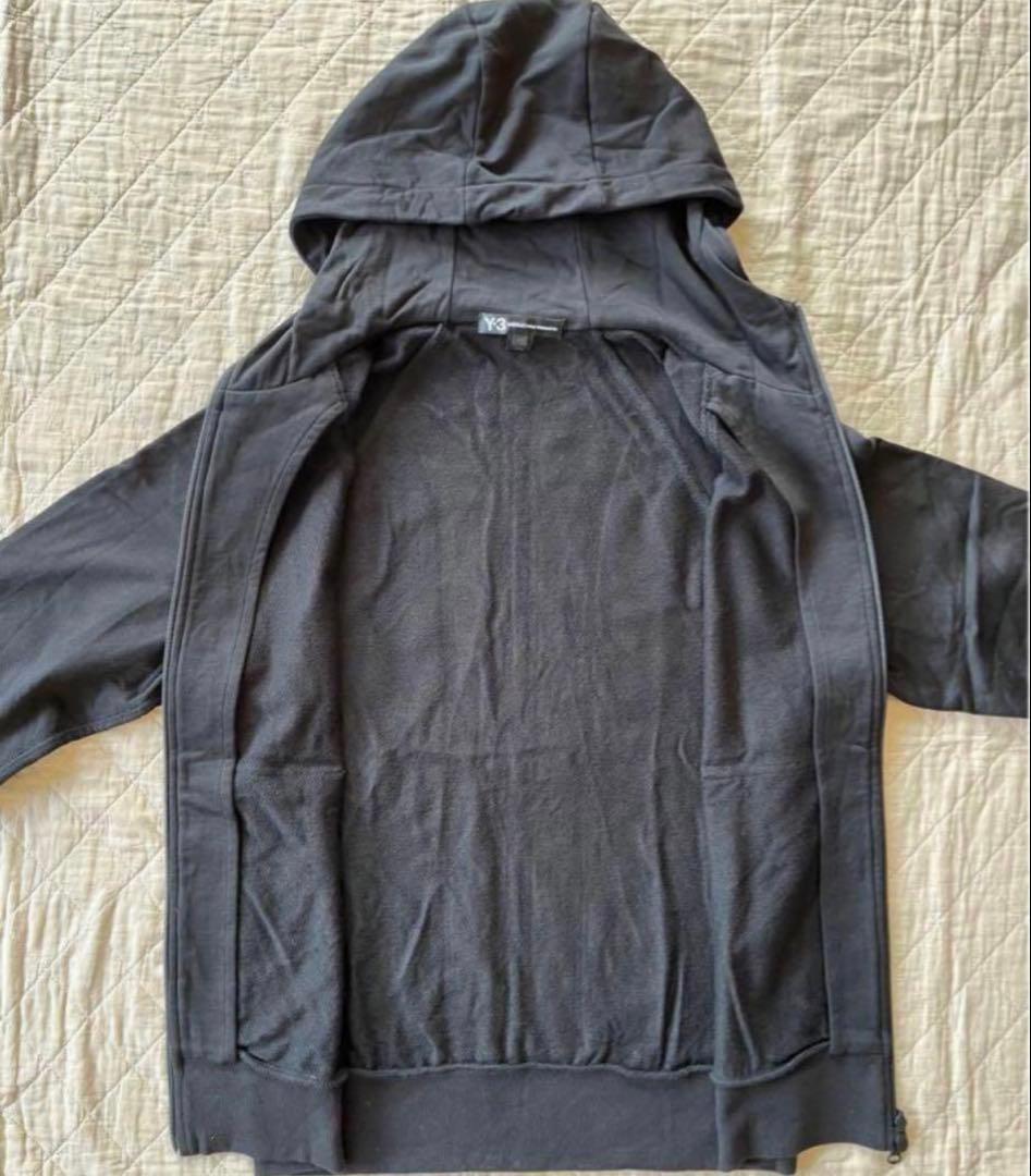 Y-3　ワイスリー　ヨウジヤマモト　ビッグロゴ 　プリント　パーカー　スウェット