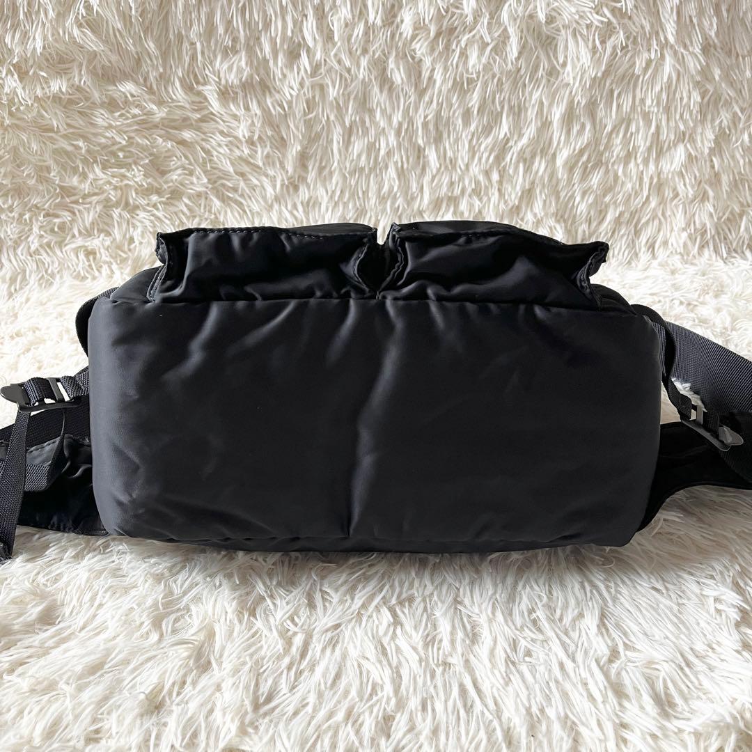 ⭐️未使用級⭐️　PORTER　TANKER　ボディバッグ　ウエストバッグ　黒