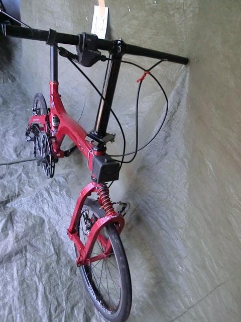 165：RM　BD-1 折りたたみ自転車　ジャンク　引取限定：埼玉県所沢市