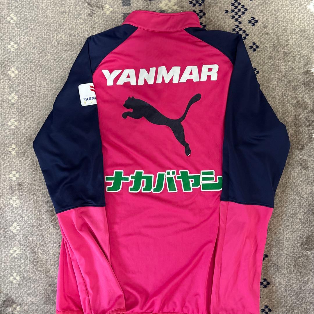 セレッソ大阪練習着PUMA ピンク ネイビー ハーフジップ　値段交渉あり