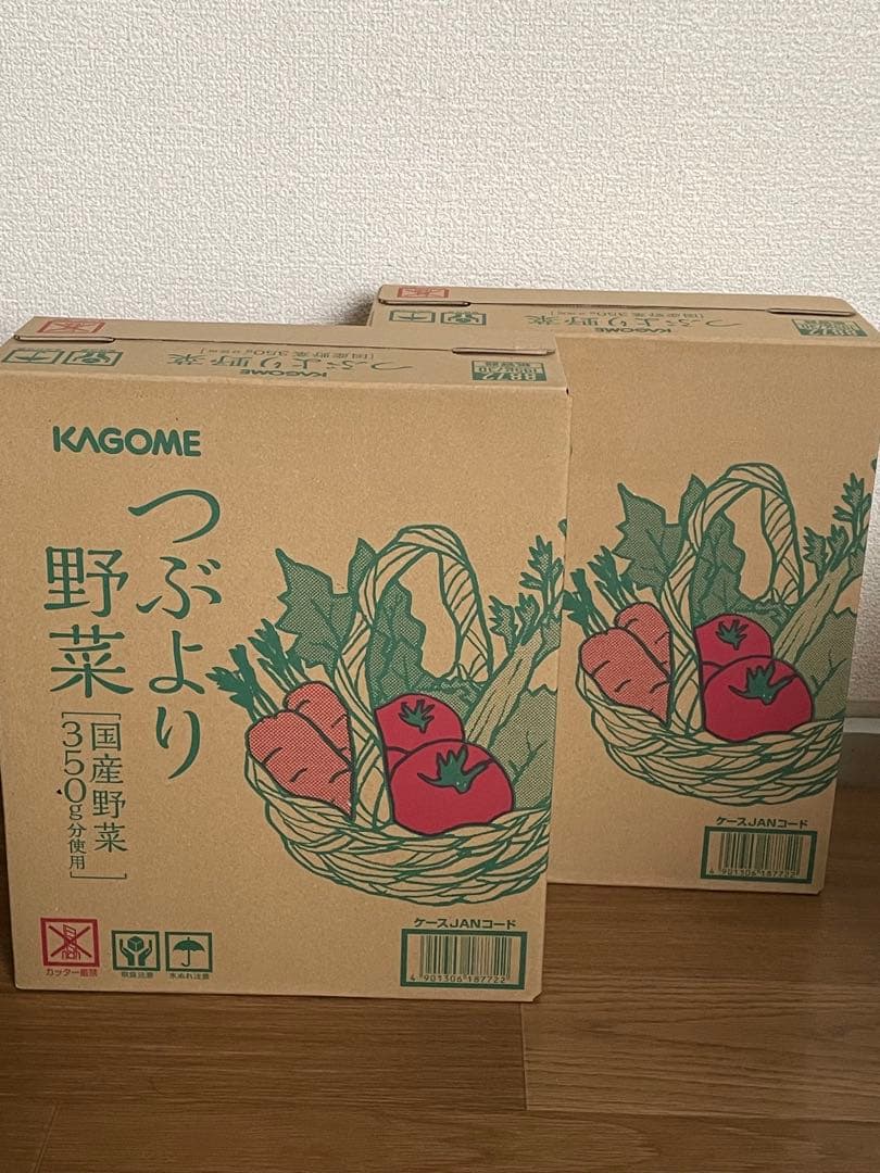 KAGOME つぶより野菜 2ケース