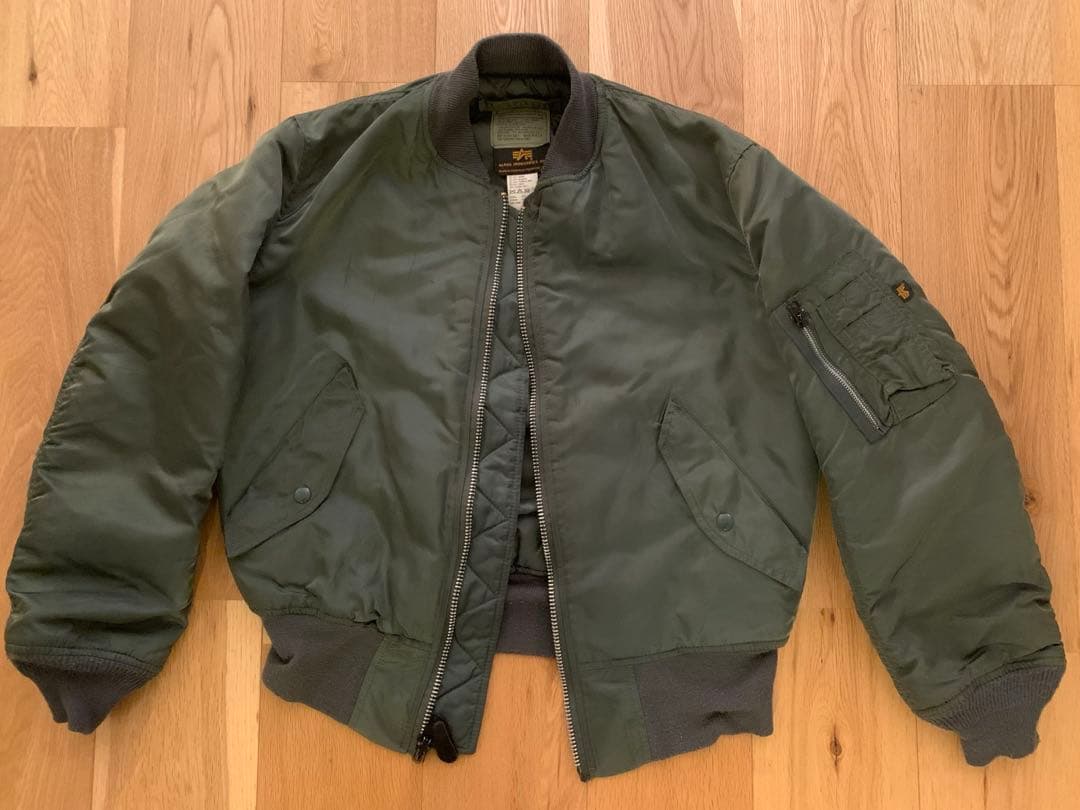 アルファ 90s'復刻 MA-1 USA製 MIL-J-82790J