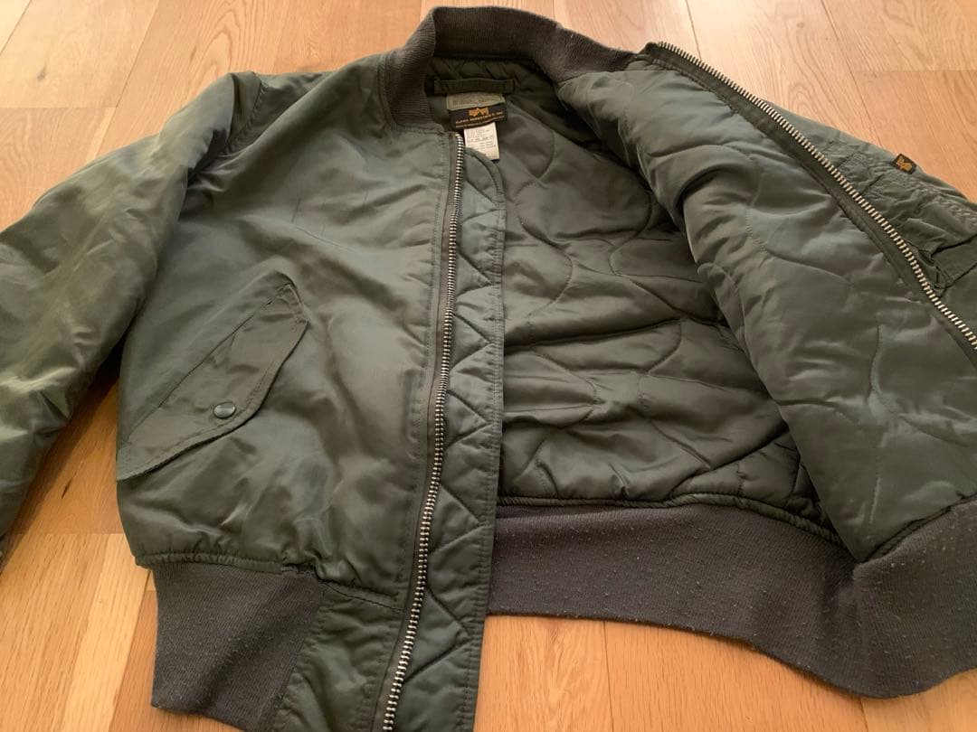 アルファ 90s'復刻 MA-1 USA製 MIL-J-82790J