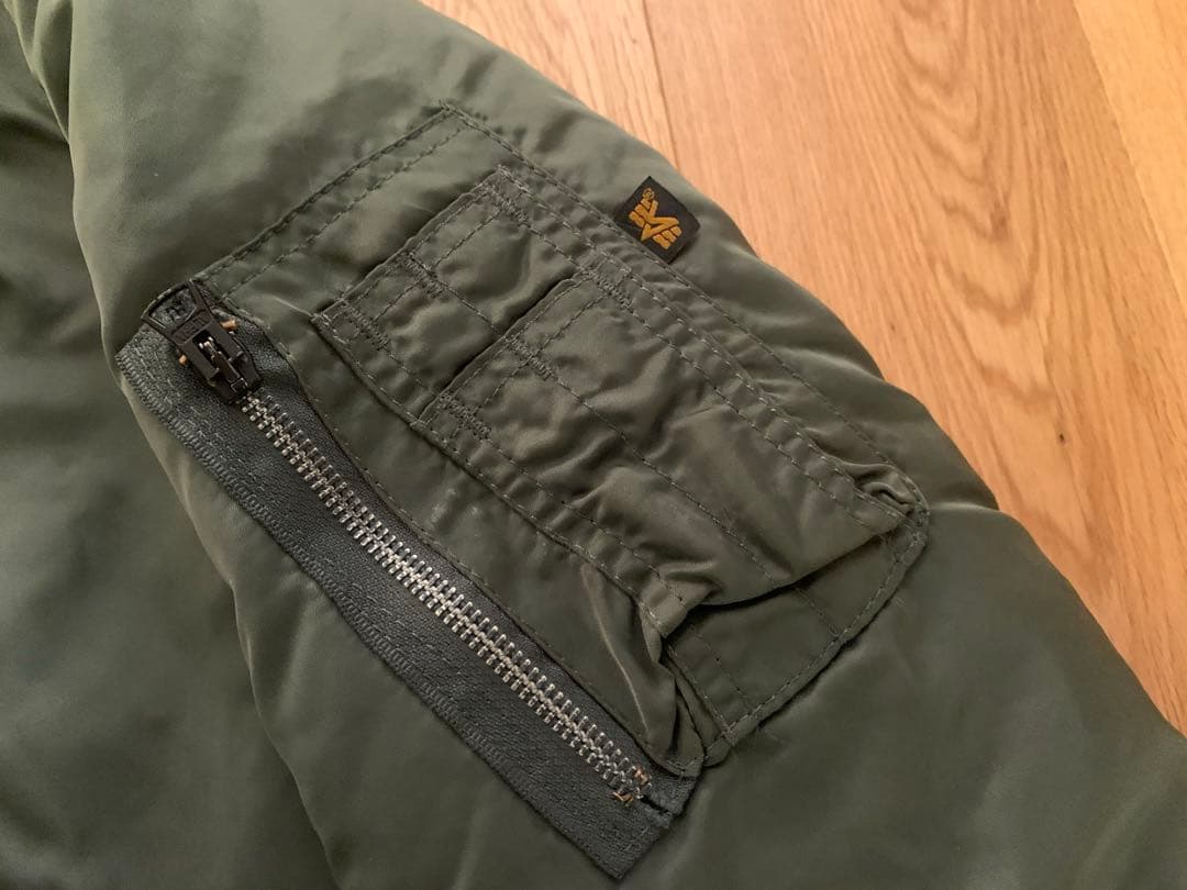 アルファ 90s'復刻 MA-1 USA製 MIL-J-82790J