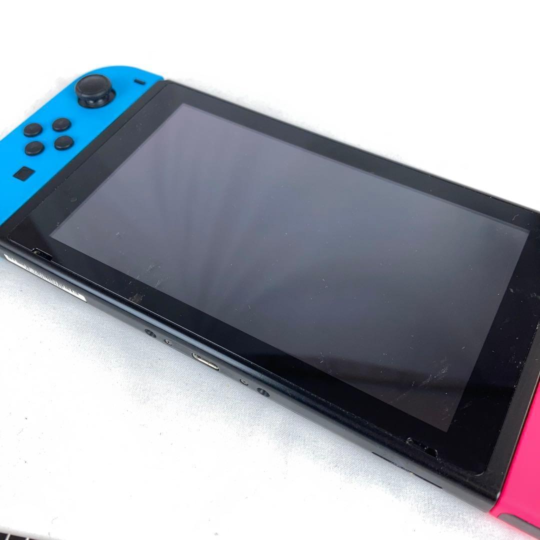 Nintendo Switch スイッチ ブルー ピンク 2020年 スプラ付き