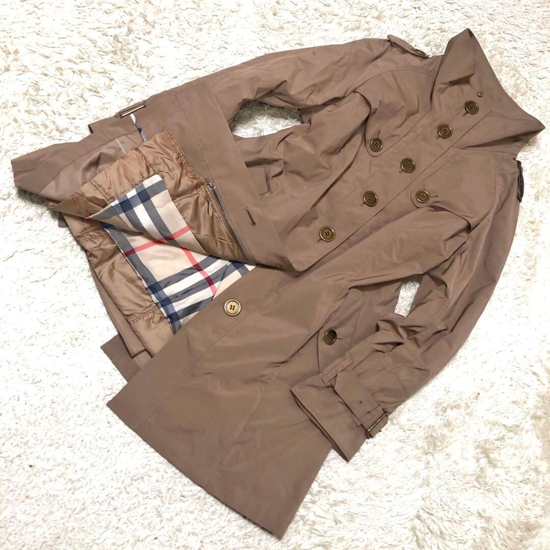大きいサイズ·未使用級✨バーバリー インナーダウントレンチコート　 ノバチェック