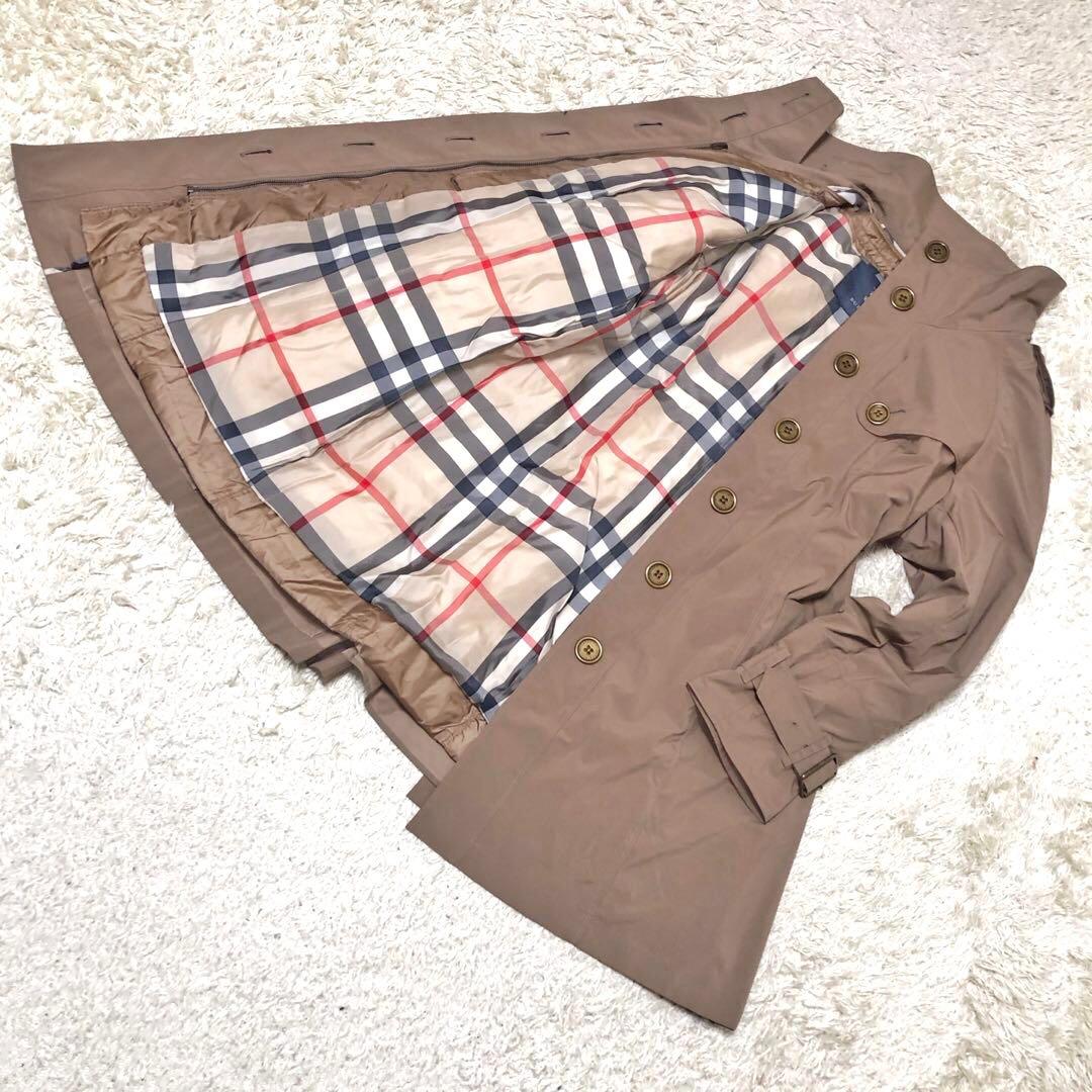 大きいサイズ·未使用級✨バーバリー インナーダウントレンチコート　 ノバチェック