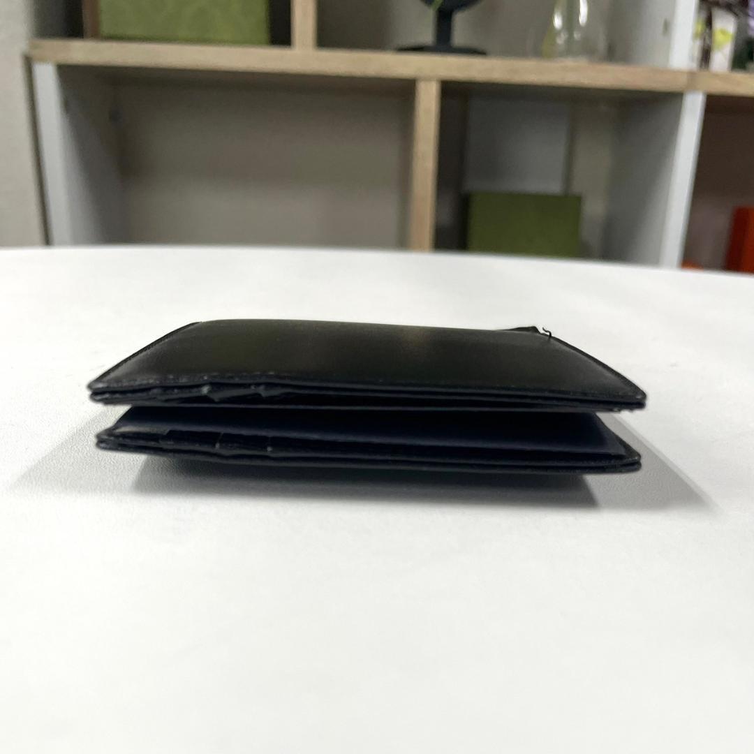 新品 MONT BLANC マネークリップ 二つ折り オールレザー モンブラン