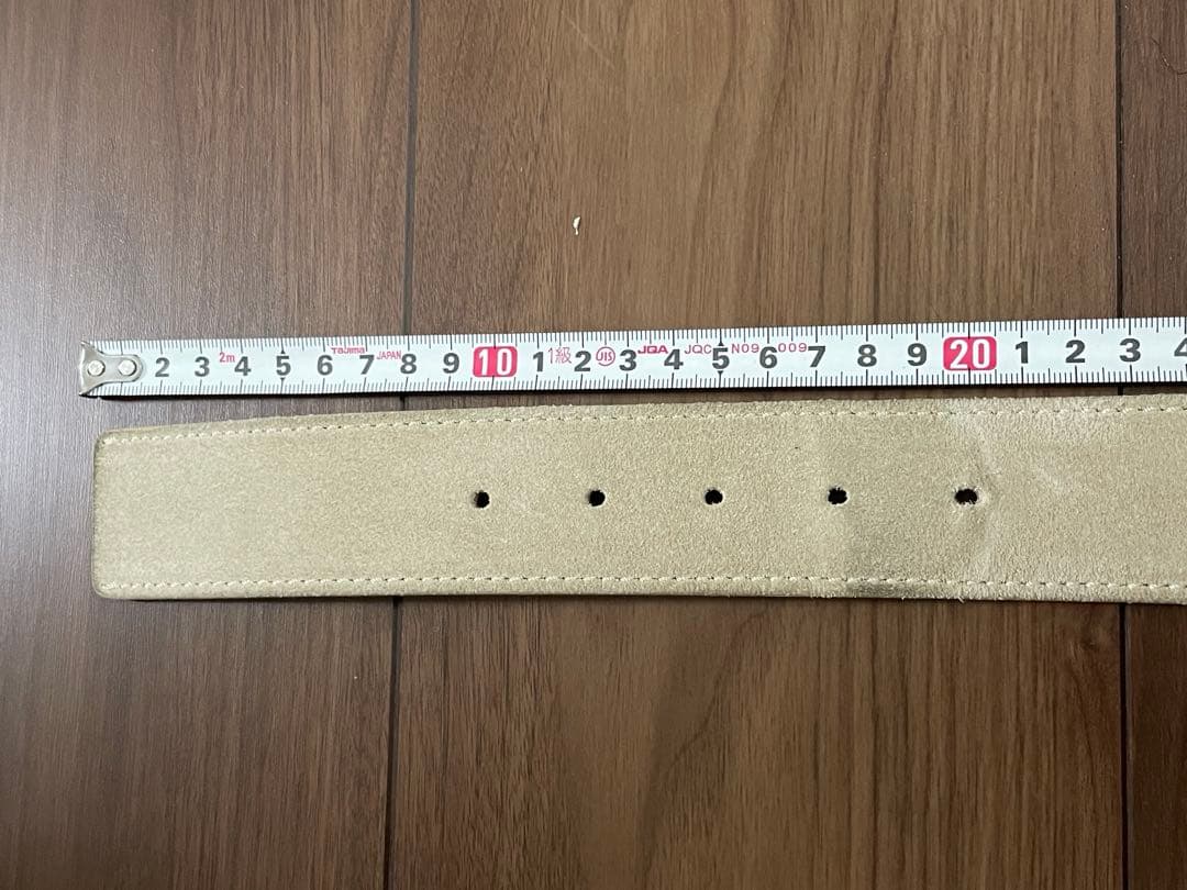 Dior Homme Dバックル　ベルト　スエード　レア　ディオール　オム