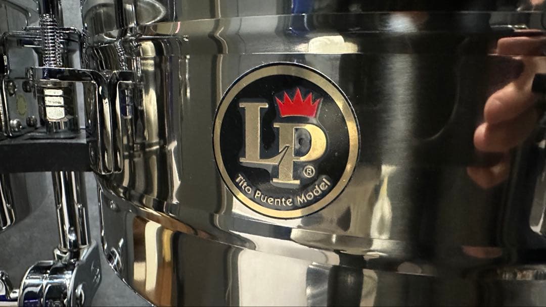 50%還元セール連動、限定値下げ！★LP ティンバレス★ティトプエンテ モデル★