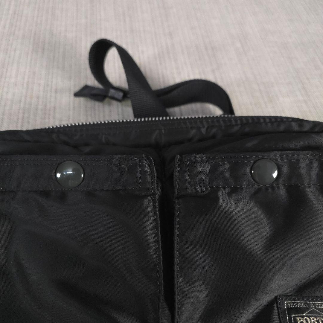 未使用　PORTER　ポーター　ウエストポーチ　ボディバッグ　ナイロン　ブラック