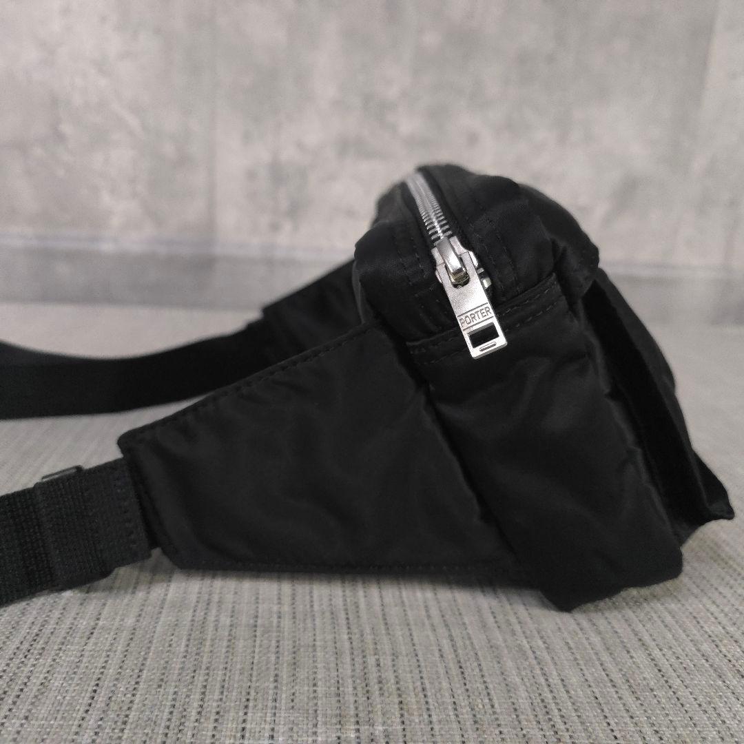 未使用　PORTER　ポーター　ウエストポーチ　ボディバッグ　ナイロン　ブラック