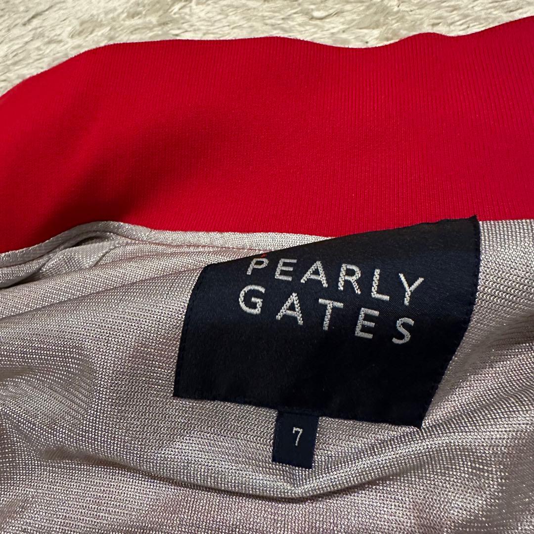 特大7 パーリーゲイツ　ジャケット　ナイロン　メンズ　サイズXXL ロゴ　ゴルフ