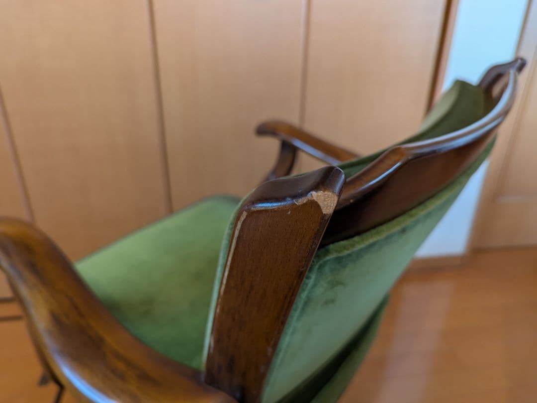 80s karimoku オールドカリモク コロニアル デスク チェア 書斎椅子