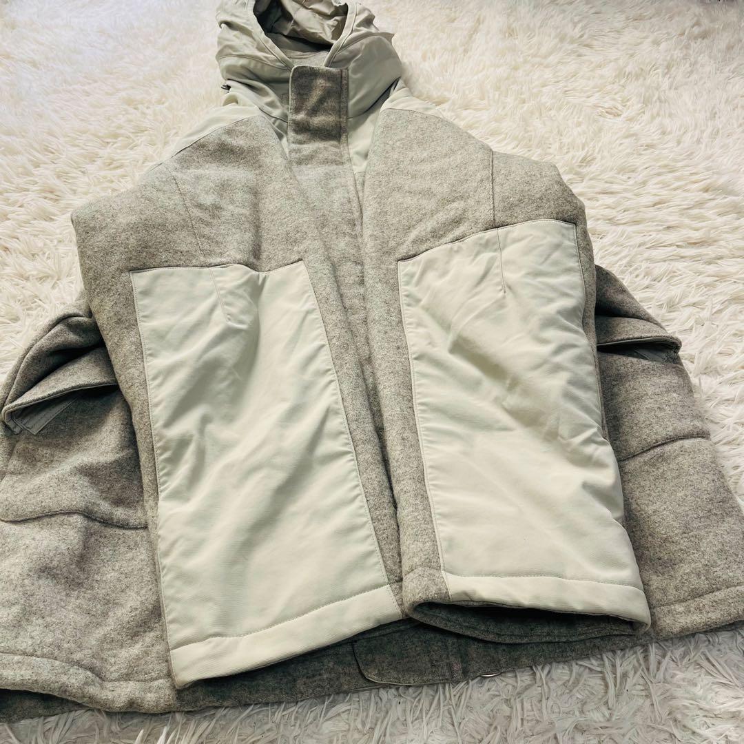 ジャケット・アウター NAUTICA 00s wool/nylon zip-up jacket L