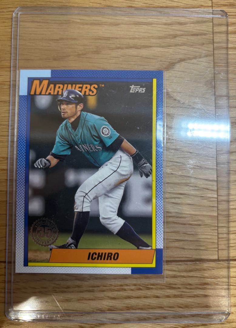 ⭐️期間限定価格⭐️【激レア】イチロー　記念プラーク 殿堂入り盾➕toppsカード