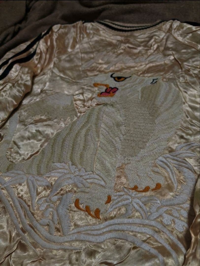 AVIREX USA 日本限定　スカジャン　２面用　コディアック　別珍　レーヨン