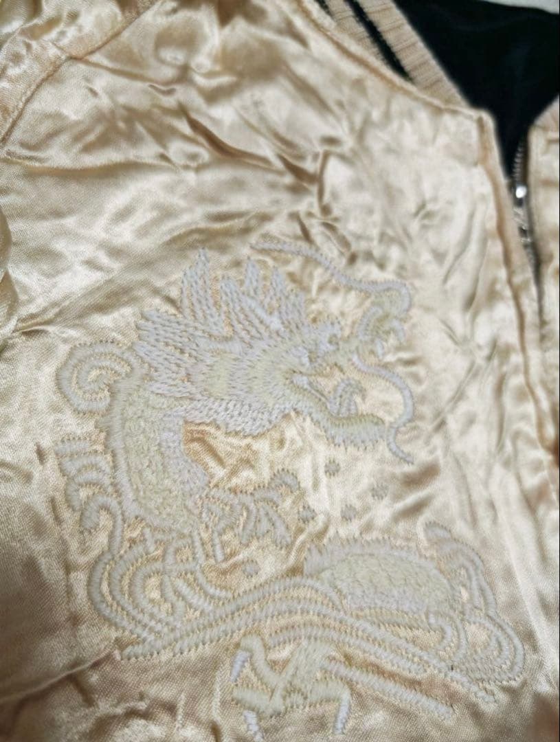 AVIREX USA 日本限定　スカジャン　２面用　コディアック　別珍　レーヨン