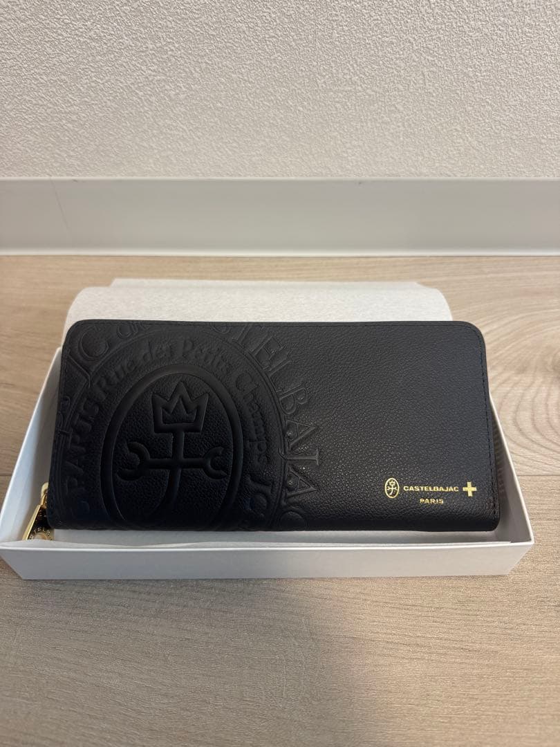 CASTELBAJAC ラウンドファスナー長財布　ブラック　新品