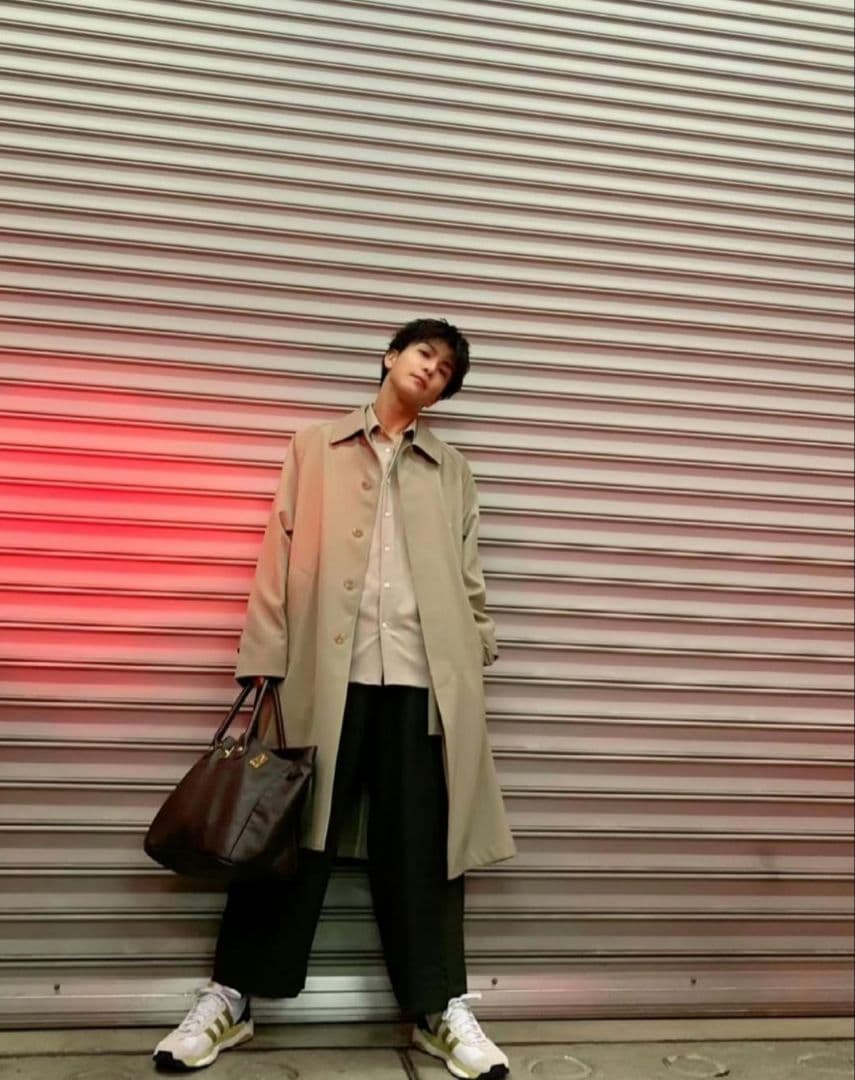 凛太郎　FORSOMEONE コート ブラック　46