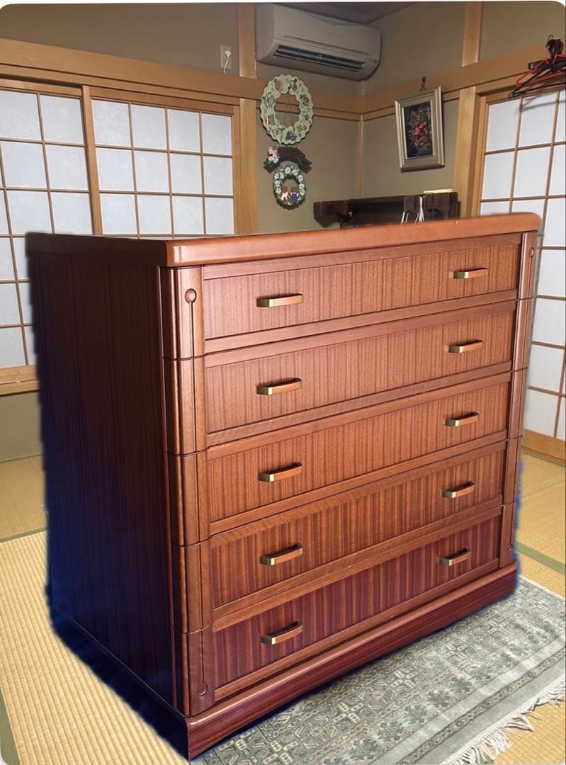 【直接引き取り歓迎】和箪笥 アンティーク家具 （110✖️60✖️103）㎝