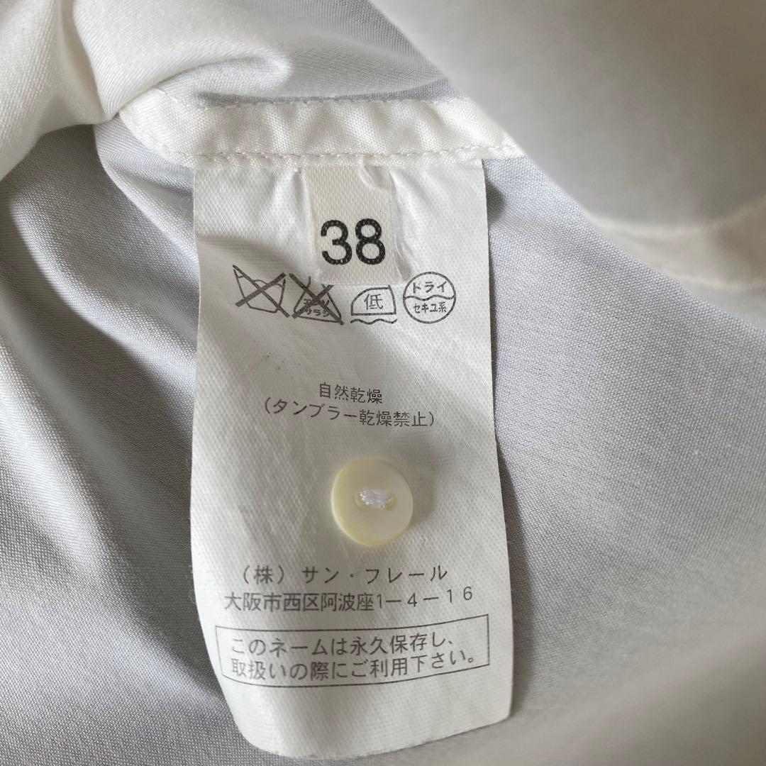 Ermanno Scervino エルマンノシェルビーノ レース切替ブラウス