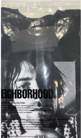 NEIGHBORHOOD NH CHARLES PETERSON 黒 S