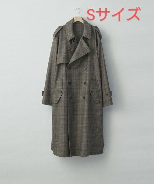 【値下げ】stein /22aw/OVERSIZED TRENCH COAT
