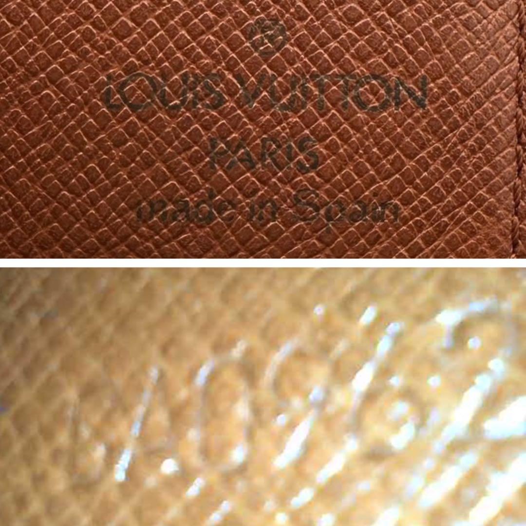 【極美品】ルイヴィトン ポルトビエ 6カルトクレディ 二つ折り財布 モノグラム