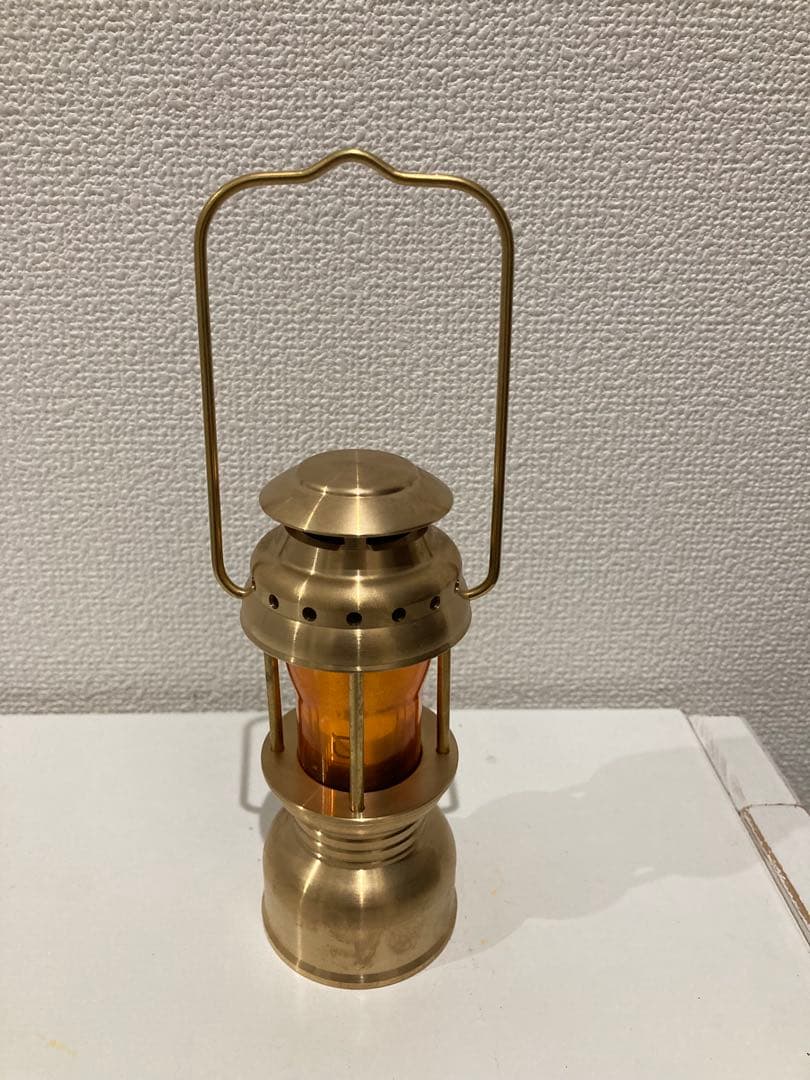 ゴールゼロ 真鍮製ランタンシェード 名もなきランタン型 MOAI型 ミニペトロ型