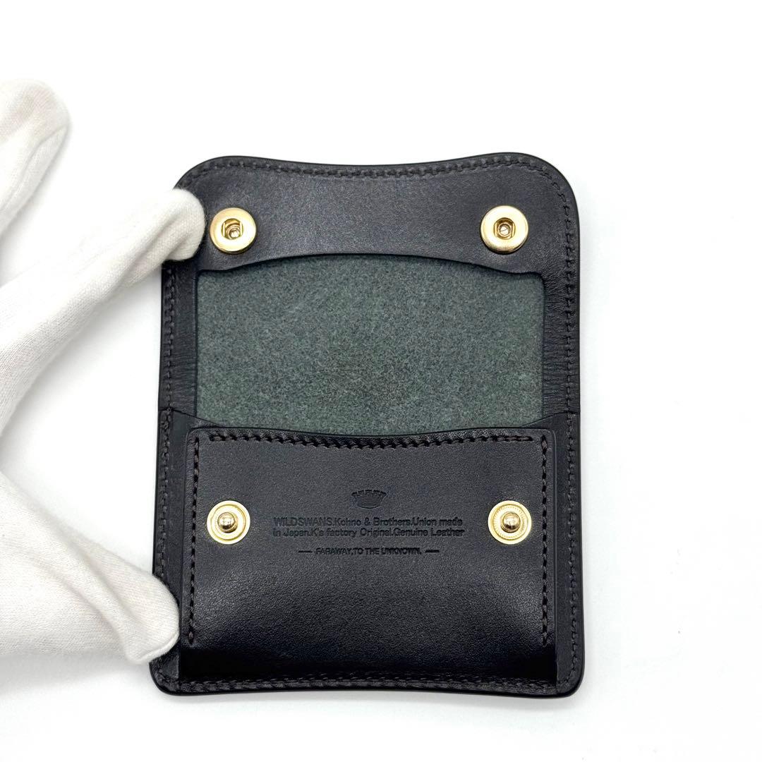 未使用に近い WILDSWANS SADDLE PULL UP TONGUE