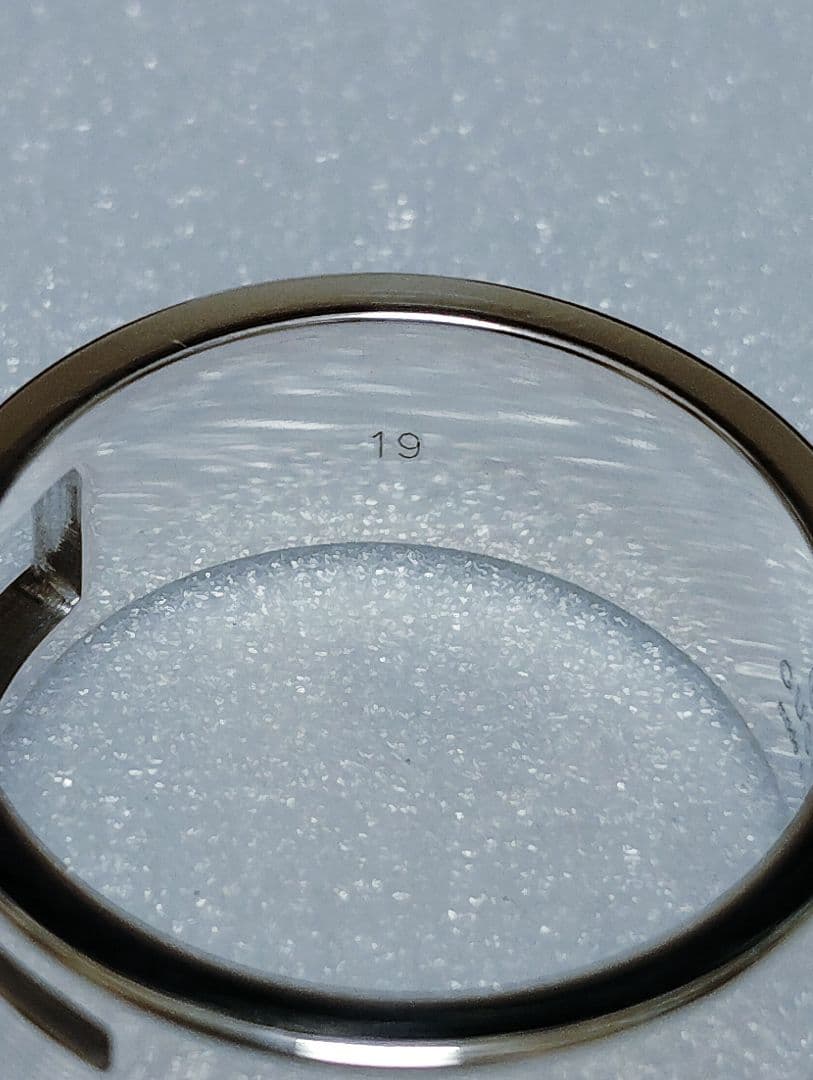 メンズ GUCCI Gカットアウトリング