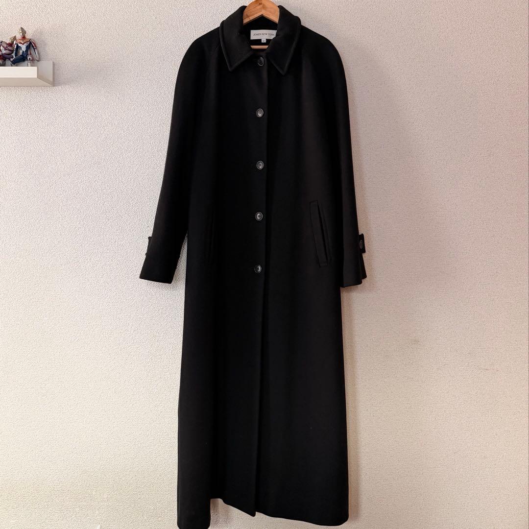 ウールロングコート　マキシ丈コート