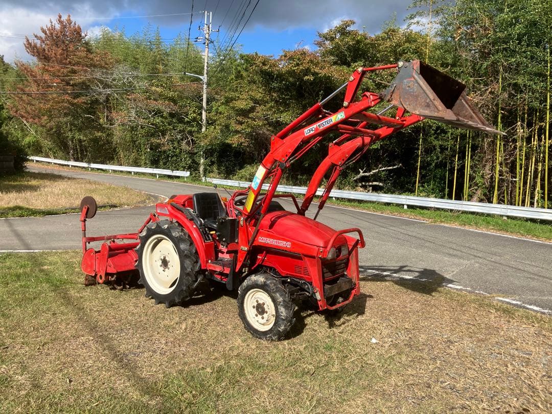 MITSUBISHI MT205 値下げします65万→60万　トラクター