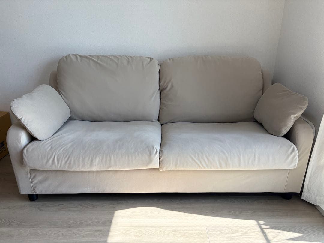 IKEA VINLIDEN 3人掛けソファ ベージュ 美品　送料込