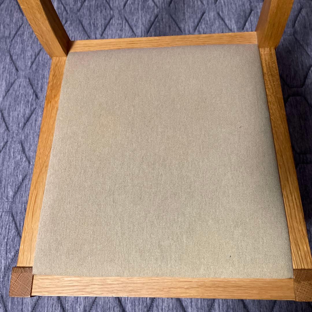 2脚セット売り　無印良品　オーク材　ダイニングチェア