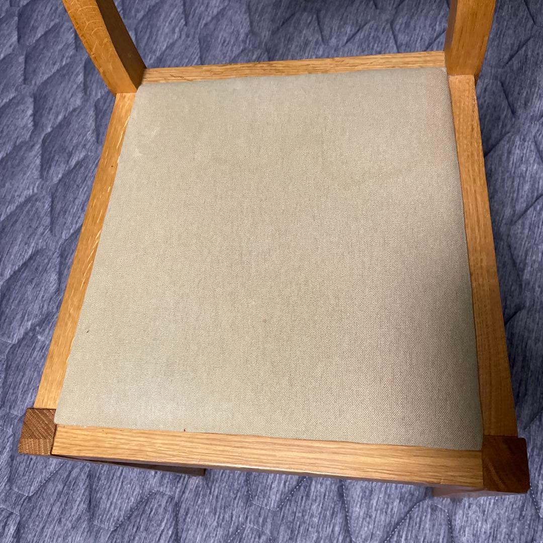 2脚セット売り　無印良品　オーク材　ダイニングチェア