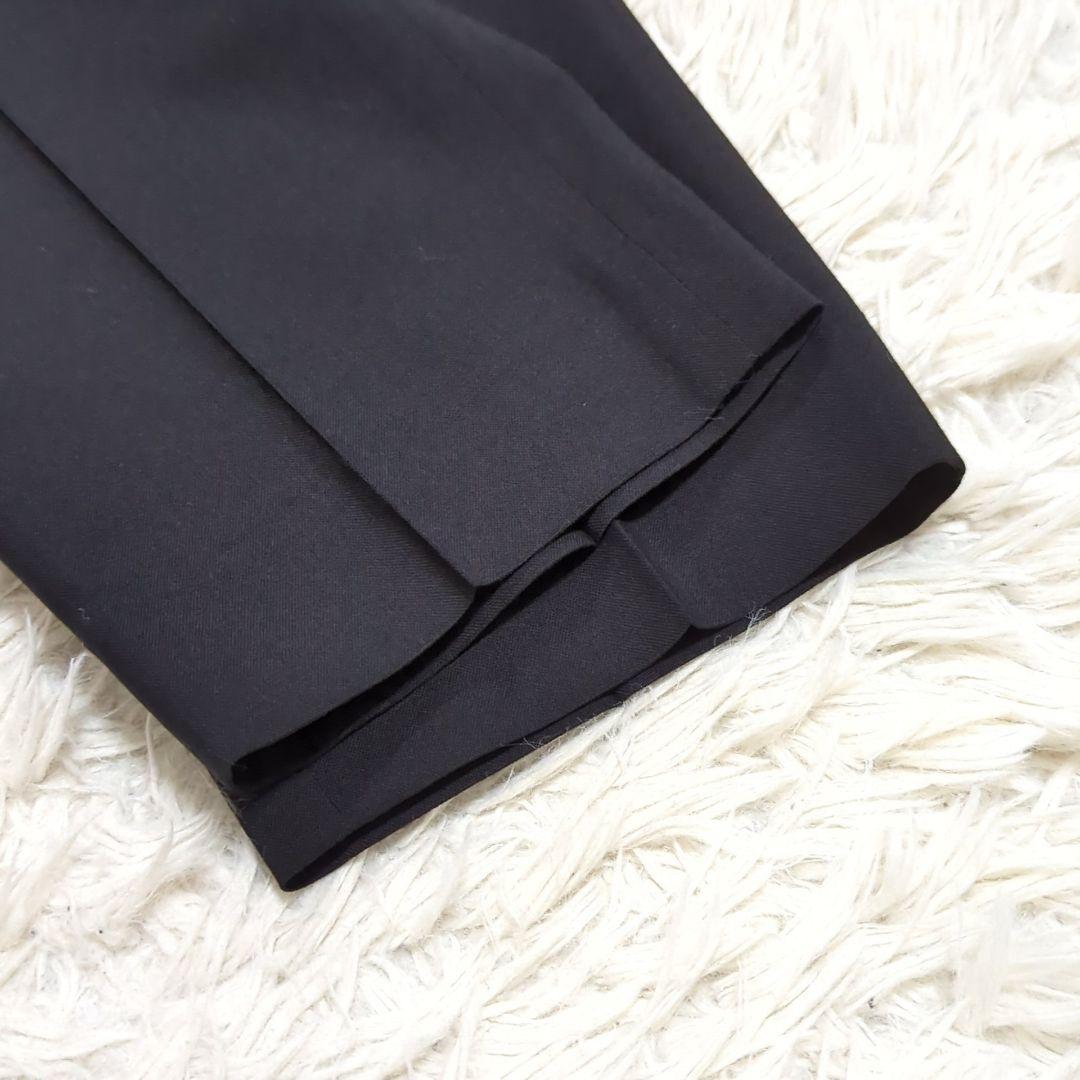 極美品 40 ポールスミス パンツスーツ セットアップ 1B ブラック