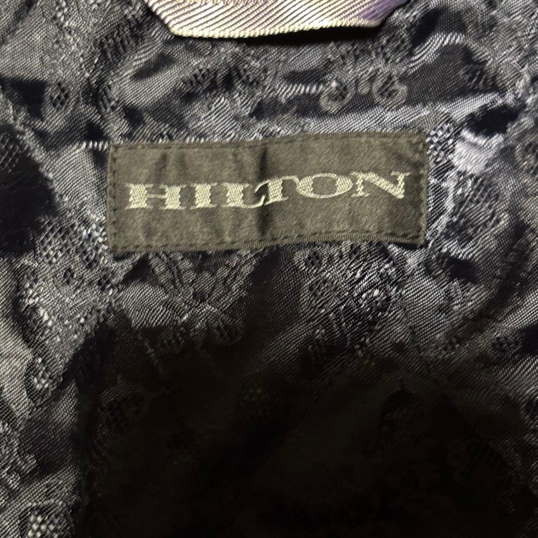 【mahiro】HILTON ウールステンカラーコート　ダークグレー　比翼