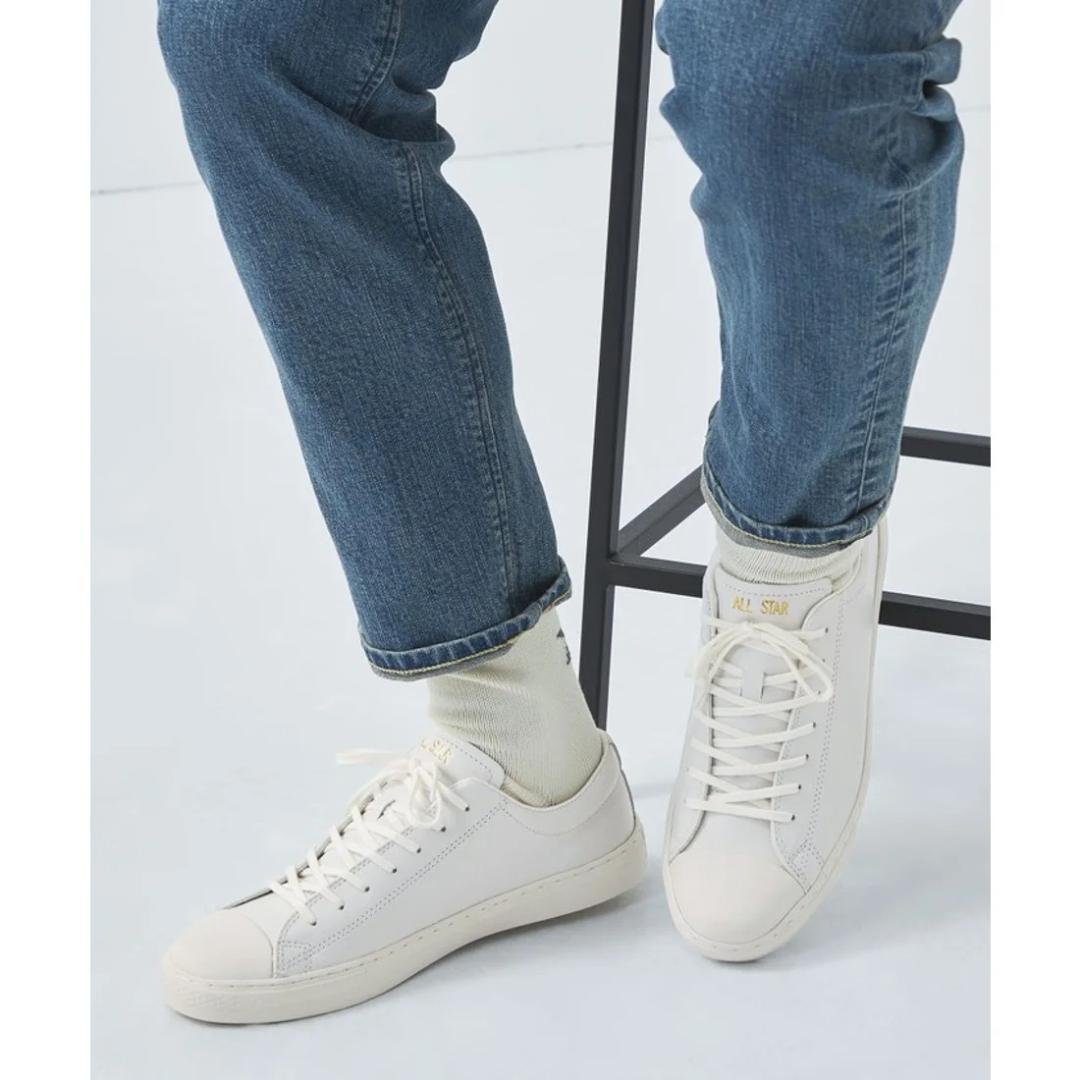 CONVERSE オールスター クップ OX レザー スニーカー コンバース 白