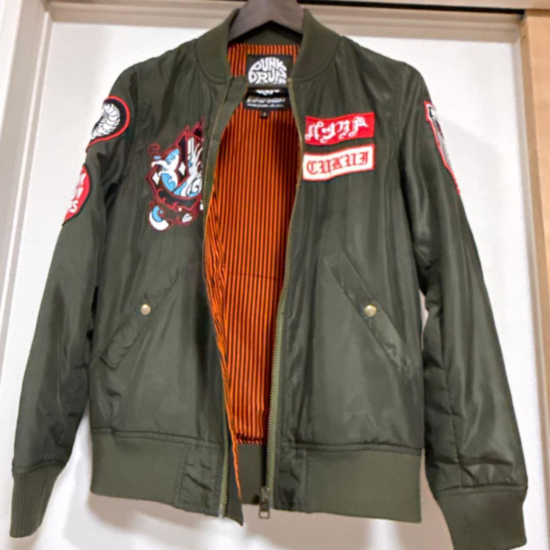 パンクドランカーズ PUNKDRUNKERS CUKUI MA-1 スカジャン