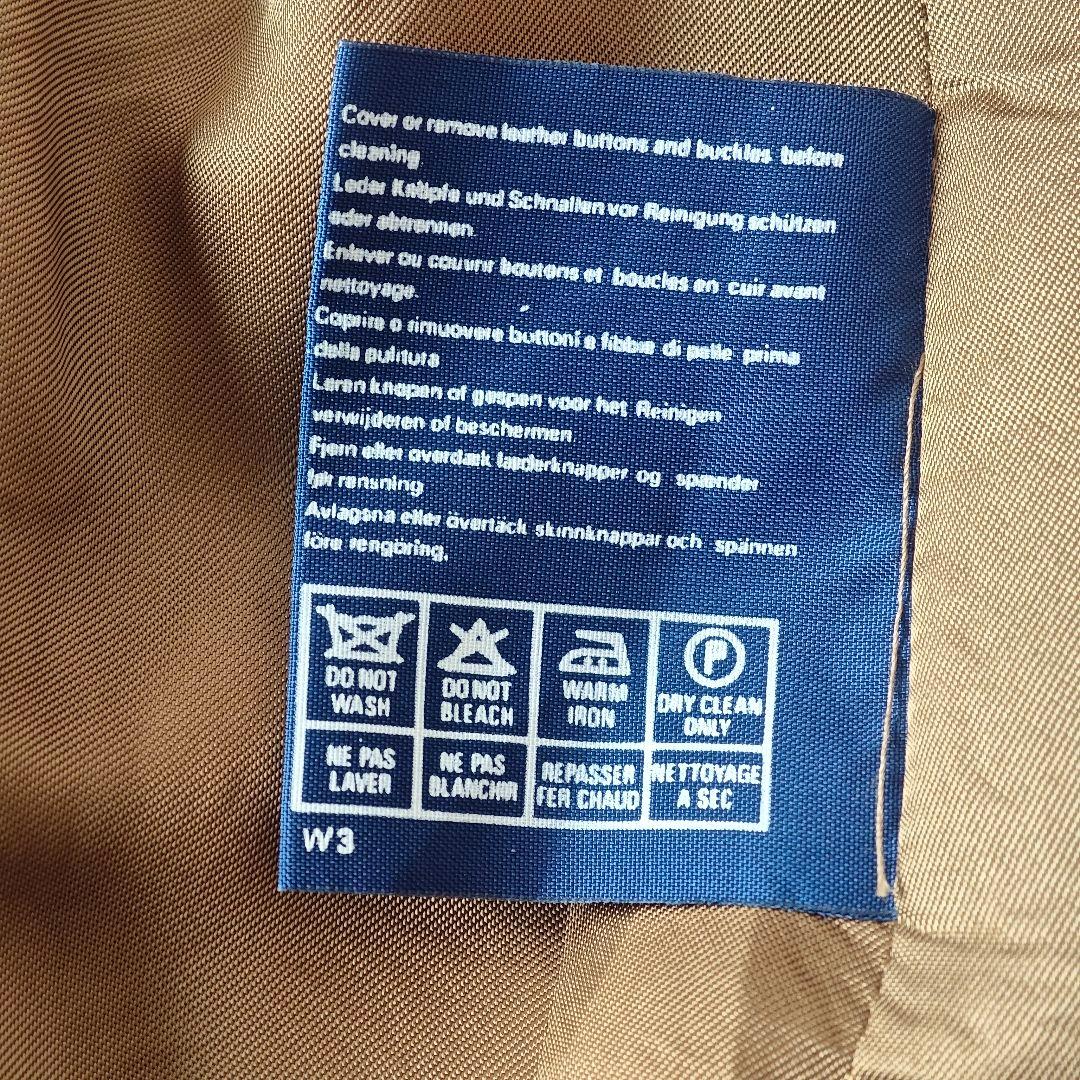 【希少】バーバリー 英国製 キャメルヘア ロングコート 茶　メンズL-XL