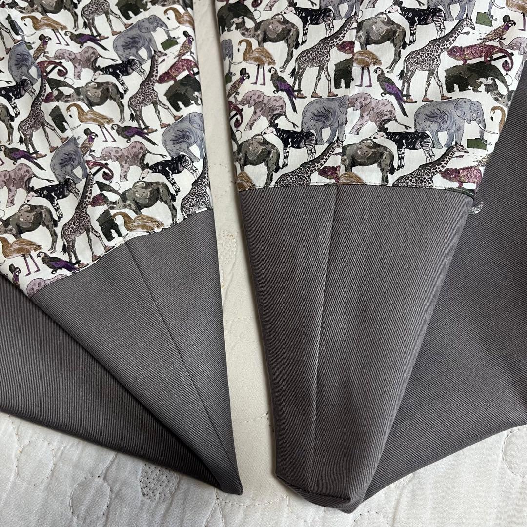 リバティ　キューフォーザズー　レッスンバッグ　　ナップサック　上靴袋　3点　入園