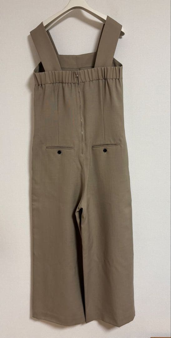 ebure ハイカウントドライウール ワンピース サロペット