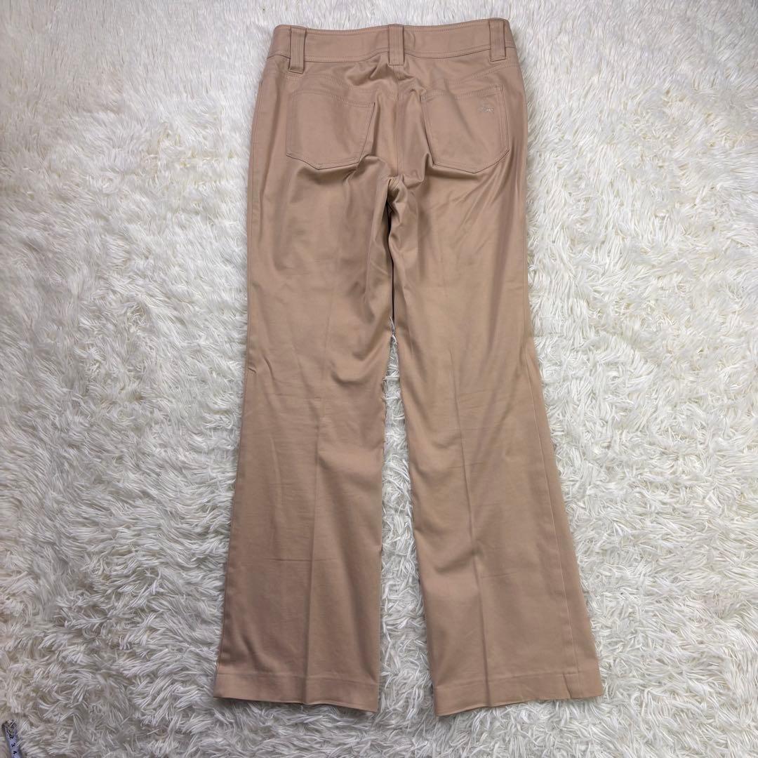 バーバリーロンドン ベージュストライプシングル3Bパンツスーツ