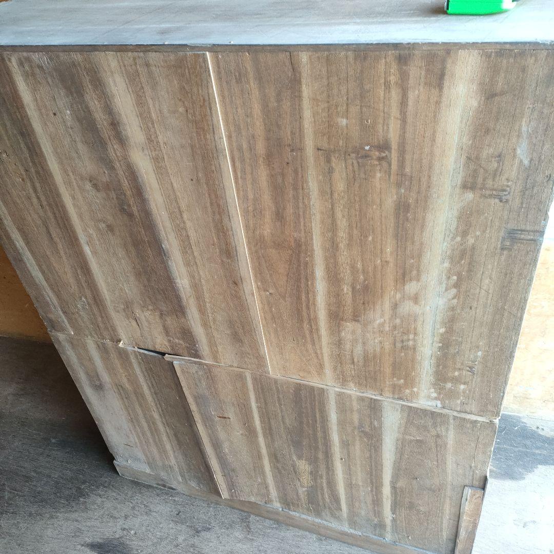 送料無料！総桐 シンプルな時代物桐箪笥 タンス 古民家 古道具 昭和レトロ